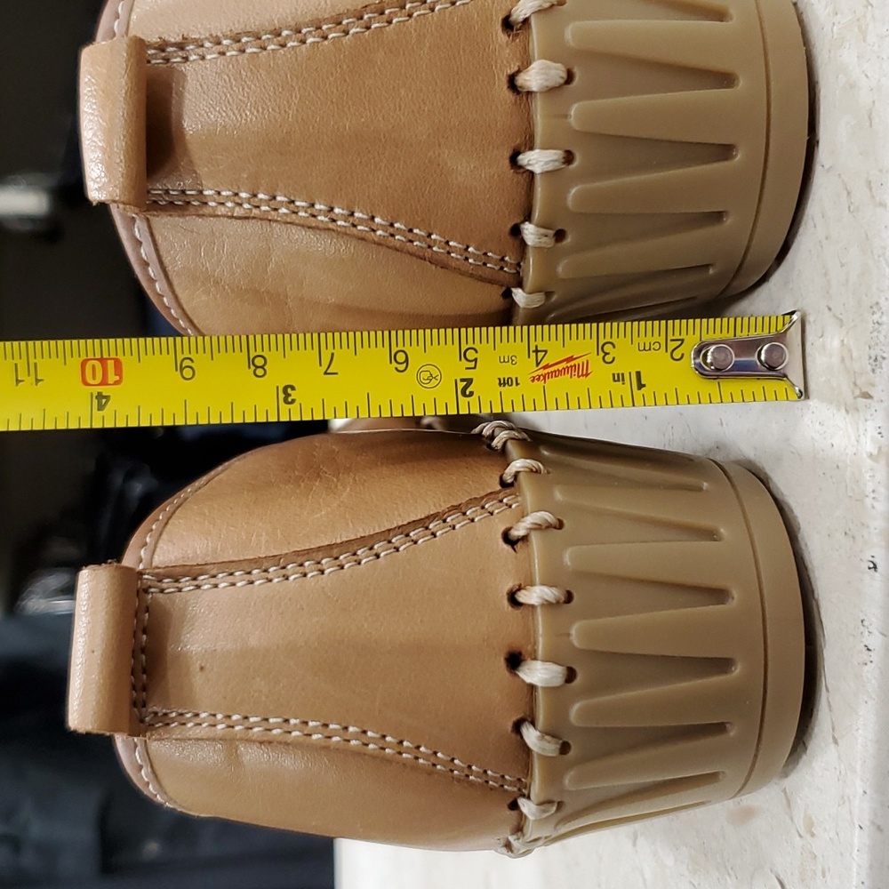 Spring Step Tan Leather Slip-On Flats - Picture 12 of 16